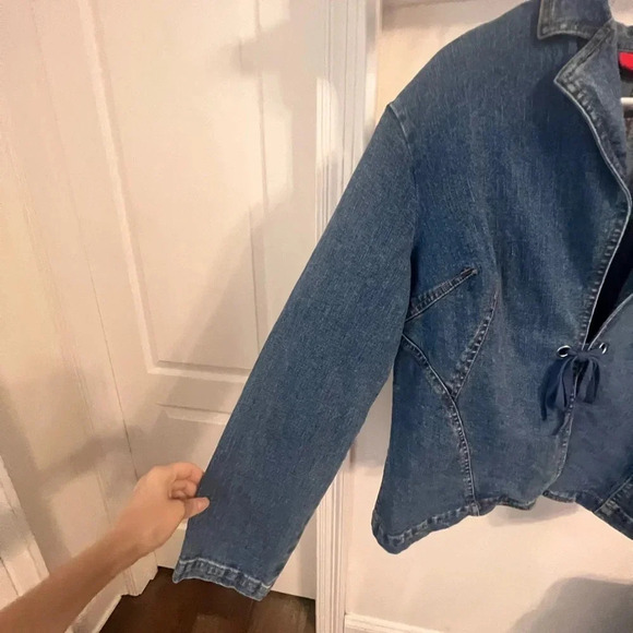 Oscar De la Renta Women Denim jacket - Picture 5 of 6